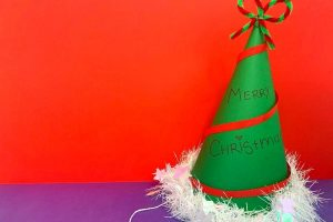Christmas Craft Hats Activity for Kids