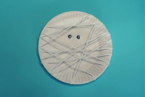 Paper Plate Mummy Craft Idea for Kids